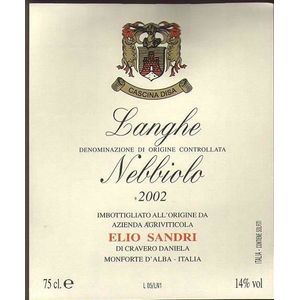 2021 Elio Sandri, Langhe, Nebbiolo 6x75cl