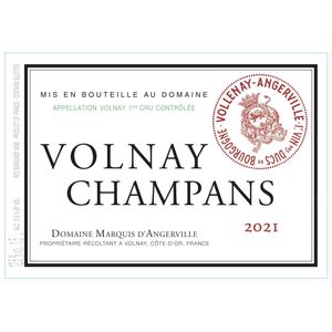 2021 Domaine Marquis d'Angerville, Volnay Premier Cru, Champans 1x150cl