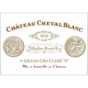 2018 Chateau Cheval Blanc Premier Grand Cru Classe A, Saint-Emilion Grand Cru 1x75cl