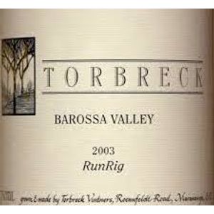 2003 Torbreck, RunRig, Barossa Valley 1x150cl
