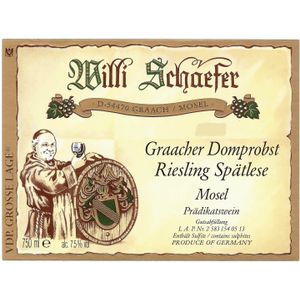 2020 Willi Schaefer, Graacher Domprobst Riesling Spatlese, Mosel 6x75cl