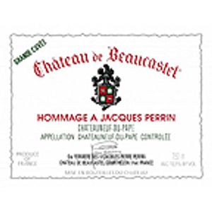 2011 Chateau de Beaucastel Hommage a Jacques Perrin, Chateauneuf-du-Pape 3x75cl