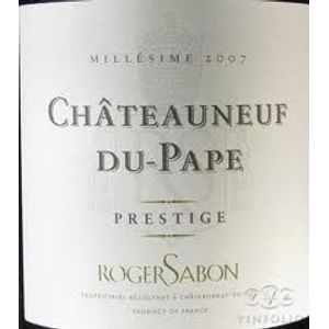 2007 Roger Sabon, Chateauneuf-du-Pape 12x75cl