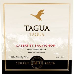 2020 Bodegas Tagua Tagua, Cabernet Sauvignon, Central Valley 6x75cl