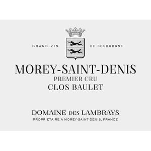 2022 Domaine des Lambrays, Morey-Saint-Denis Premier Cru, Clos Baulet 6x75cl