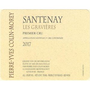 2018 Pierre-Yves Colin-Morey, Santenay Premier Cru, Les Gravieres 6x75cl