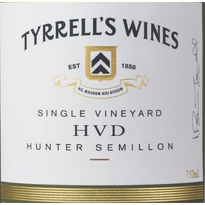 2018 Tyrrell's, HVD Vineyard Semillon, Hunter Valley 6x75cl