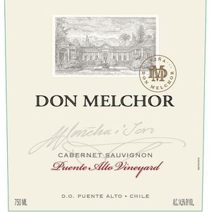 2020 Vina Don Melchor, Cabernet Sauvignon, Puente Alto 6x75cl