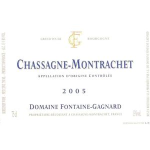 2005 Domaine Fontaine-Gagnard, Chassagne-Montrachet, Blanc 12x75cl