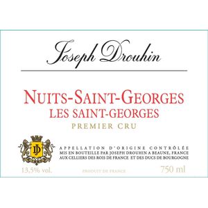 2017 Joseph Drouhin, Nuits-Saint-Georges Premier Cru, Les Saint-Georges 6x75cl