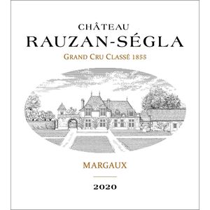 2020 Chateau Rauzan-Segla 2eme Cru Classe, Margaux 6x75cl
