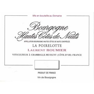 2022 Laurent Roumier, Bourgogne, Hautes Cotes de Nuits La Poirelotte 12x75cl
