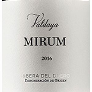 2021 Valdaya, Ribera del Duero, Mirum 6x75cl