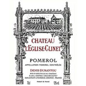 2019 Chateau L'Eglise-Clinet, Pomerol 6x75cl