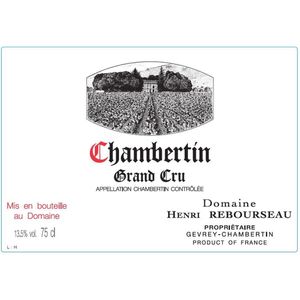 2017 Henri Rebourseau, Chambertin Grand Cru 1x75cl