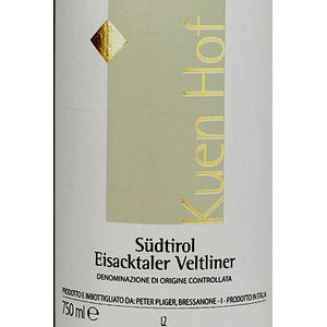 2020 Kuenhof, Eisacktaler Veltliner, Alto Adige 6x75cl