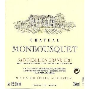 2016 Chateau Monbousquet Grand Cru Classe, Saint-Emilion Grand Cru 6x75cl