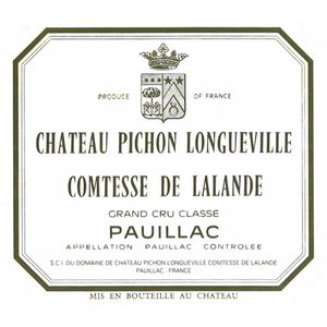 2005 Chateau Pichon Longueville Comtesse de Lalande 2eme Cru Classe, Pauillac 12x75cl