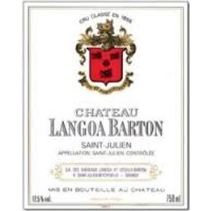 2013 Chateau Langoa Barton 3eme Cru Classe, Saint-Julien 12x75cl