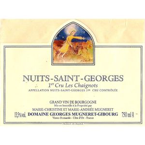 2015 Domaine Georges Mugneret Gibourg, Nuits-Saint-Georges Premier Cru, Aux Chaignots 6x75cl