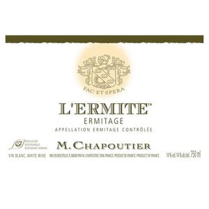 2016 M. Chapoutier, Hermitage, l'Ermite Blanc 6x75cl