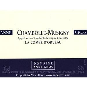 2018 Domaine Anne Gros, Chambolle-Musigny, La Combe d'Orveau 6x75cl