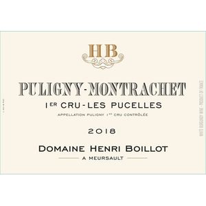 2017 Domaine Henri Boillot, Puligny-Montrachet Premier Cru, Les Pucelles 6x75cl
