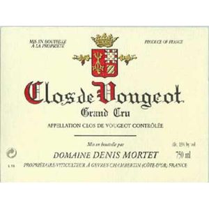 2011 Domaine Denis Mortet, Clos de Vougeot Grand Cru 6x75cl