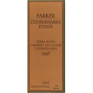 1998 Parker Coonawarra Estate, Terra Rossa Cabernet Sauvignon, Coonawarra 12x75cl