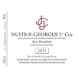 2016 Domaine Jean-Jacques Confuron, Nuits-Saint-Georges Premier Cru, Aux Boudots 12x75cl