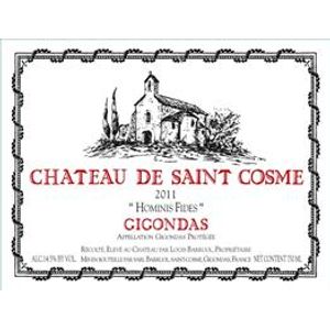 2010 Chateau de Saint Cosme, Gigondas, Hominis Fides 1x75cl