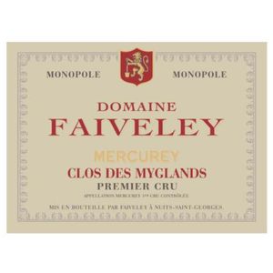 2021 Domaine Faiveley, Mercurey Premier Cru, Clos des Myglands 6x75cl