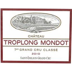 2010 Chateau Troplong Mondot Premier Grand Cru Classe B, Saint-Emilion Grand Cru 12x75cl
