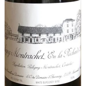 2018 Domaine d'Auvenay, Puligny-Montrachet, Richarde 3x75cl