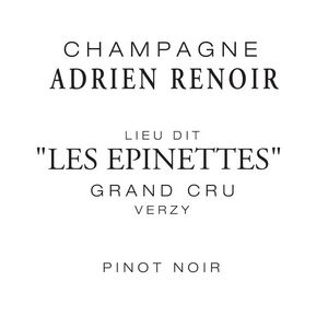 2017 Adrien Renoir, Verzy Grand Cru, Les Epinettes 6x75cl
