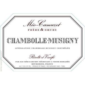 2022 Meo Camuzet Frere et Soeurs, Chambolle-Musigny 6x75cl