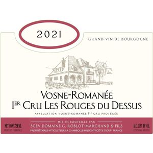 2022 Domaine G. Roblot-Marchand, Vosne-Romanee Premier Cru, Les Rouges Dessus 3x75cl
