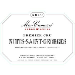 2020 Meo Camuzet Frere et Soeurs, Nuits-Saint-Georges Premier Cru 6x75cl