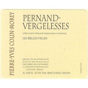 2018 Pierre-Yves Colin-Morey, Pernand-Vergelesses, Les Belles Filles 6x75cl