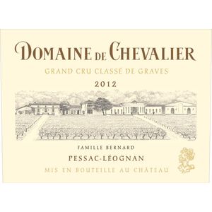 2012 Domaine de Chevalier, Blanc Cru Classe, Pessac-Leognan 12x75cl