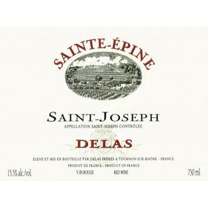 2019 Delas, Saint-Joseph, Sainte Epine Rouge 6x75cl
