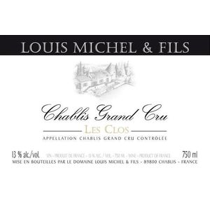 2018 Louis Michel, Chablis Grand Cru, Les Clos 6x150cl