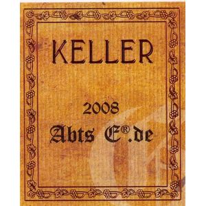 2022 Keller, Westhofener Brunnenhauschen Abtserde Riesling GG, Rheinhessen 6x75cl