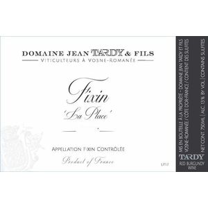 2018 Domaine Jean Tardy, Fixin, La Place 6x75cl