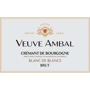 NV Veuve Ambal, Cremant de Bourgogne, Blanc de Blancs Brut 6x150cl