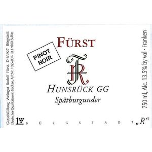 2022 Furst, Hundsruck Spatburgunder GG, Franken 6x75cl
