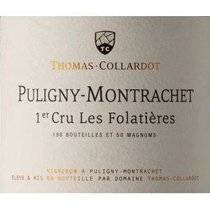 2023 Thomas-Collardot, Puligny-Montrachet Premier Cru, Les Folatieres 6x75cl