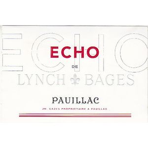 2010 Echo de Lynch-Bages, Pauillac 12x75cl