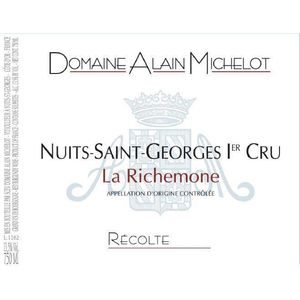 2018 Domaine Alain Michelot, Nuits-Saint-Georges Premier Cru, La Richemone 6x75cl