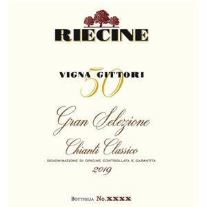 2021 Riecine, Vigna Gittori Gran Selezione, Chianti Classico 6x75cl